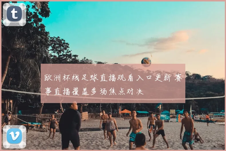 欧洲杯线足球直播观看入口更新 赛事直播覆盖多场焦点对决