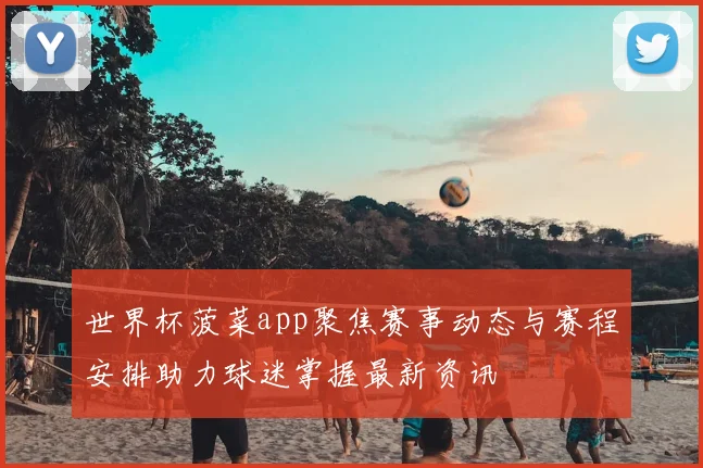 世界杯菠菜app聚焦赛事动态与赛程安排助力球迷掌握最新资讯
